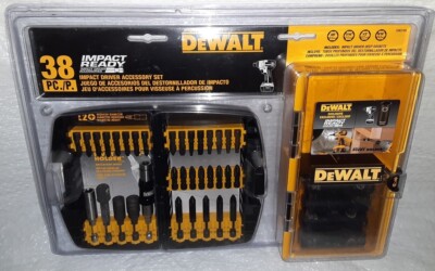 DEWALT DW2169 38 piece  Impact Ready Driver Accessory Drill Bit Set