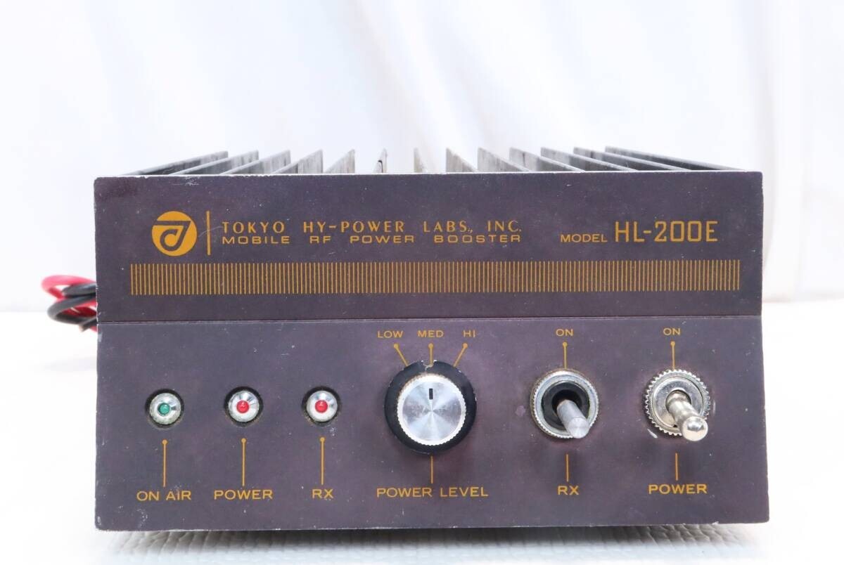 TOKYO HY-POWER HL-200E Linear Amplifier Compatible with 1.9MHz to