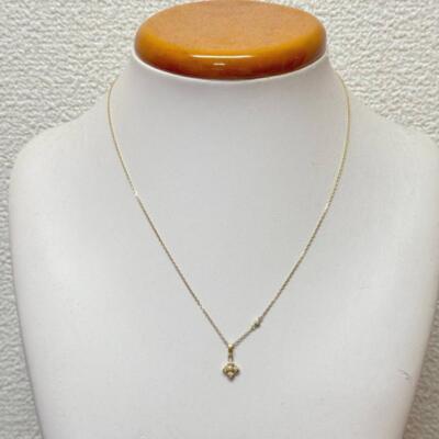 Loree Rodkin K18YG diamond cross necklace PETITE FANCY PRINCESS