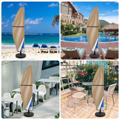 Outdoor Cantilever Umbrella Cover Garden Patio Parasol Sun/Rain/Dust Protection - Picture 15 of 22