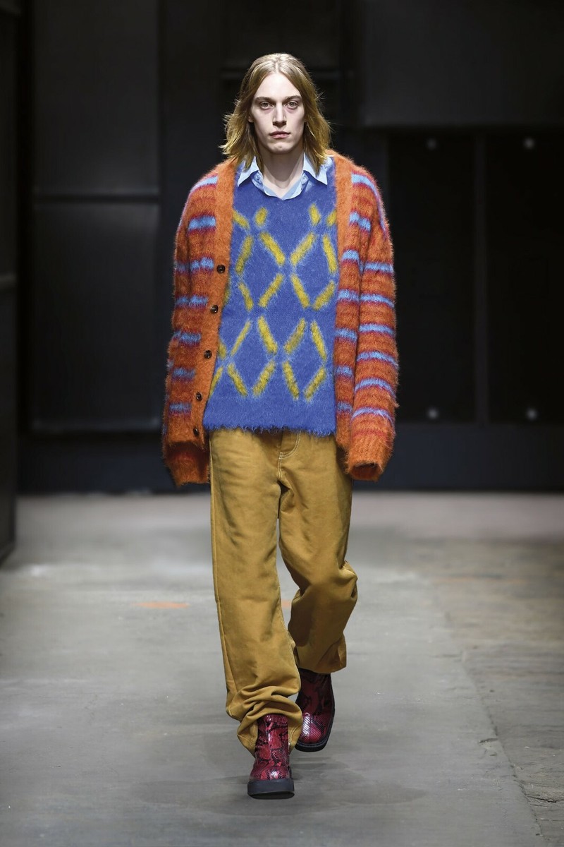 【関税・送料込み】MARNI COATS ORANGE BLEND STRIPE COAT Marni - Striped Coat - 137-CPMA0043U1-TP630-STY16-40 – Voo Store