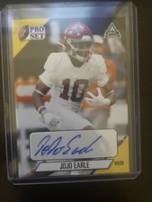2021 Leaf Pro Set College Auto Gold Jojo Earle #PS-JE2 Auto