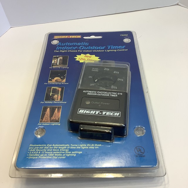 Automatic Photoelectric Eye indoor Outdoor Timer by Right Tech Lighting