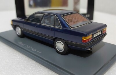 WOW Audi 100 Typ 44 1990 Blue Met. 1:43 Neo NEO43030 EXTREMELY