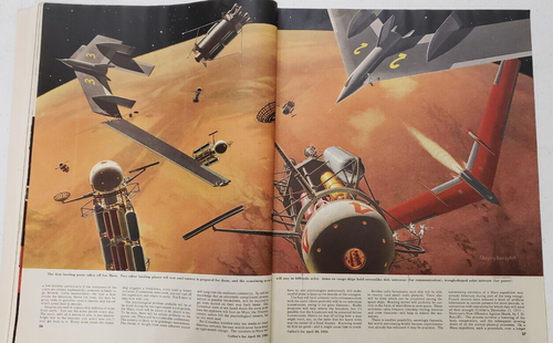 Collier's Magazine April 30 1954 Can We Get To Mars? Wernher Von Braun - Picture 8 of 10