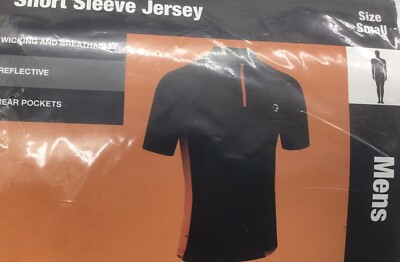 tenn Active Cycle Herren Kurzarm Rad Trikot Fahrrad Sport Trainings Trikot Gr. S