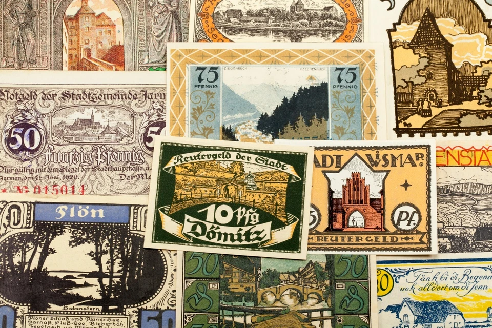 1920-1922 Germany Notgeld (Emergency Money) 25pc - Landscapes & Urban Centers - Image 3 of 3