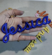 PERSONALISED Name patch Iron on Embroidery patch