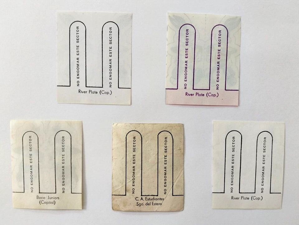 Juego raro de figuras de tarjetas de pato lucas argentino Bugs Bunny años 70 Looney Tunes (5x) Foto 2 de 4