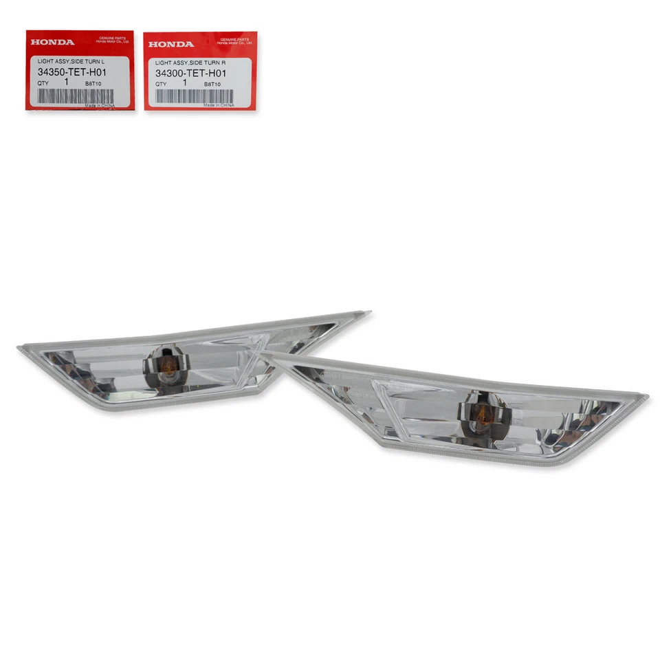 For Honda Civic Fc Fk 2016 - 18 Genuine Pair Side Marker Turn Light Lamp Clear - Image 3 of 4