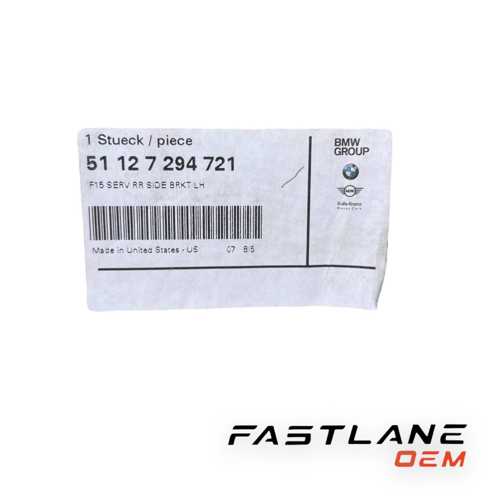 BMW OEM 14-15 X5 Rear Bumper-mount Bracket Left 51127294721 for  