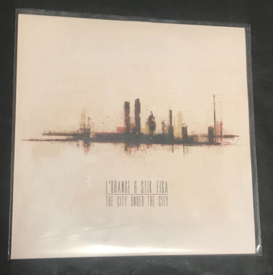 L'Orange & Stik Figa   The City Under the City LP Hip-Hop Vinyl 2013 Orange Drop