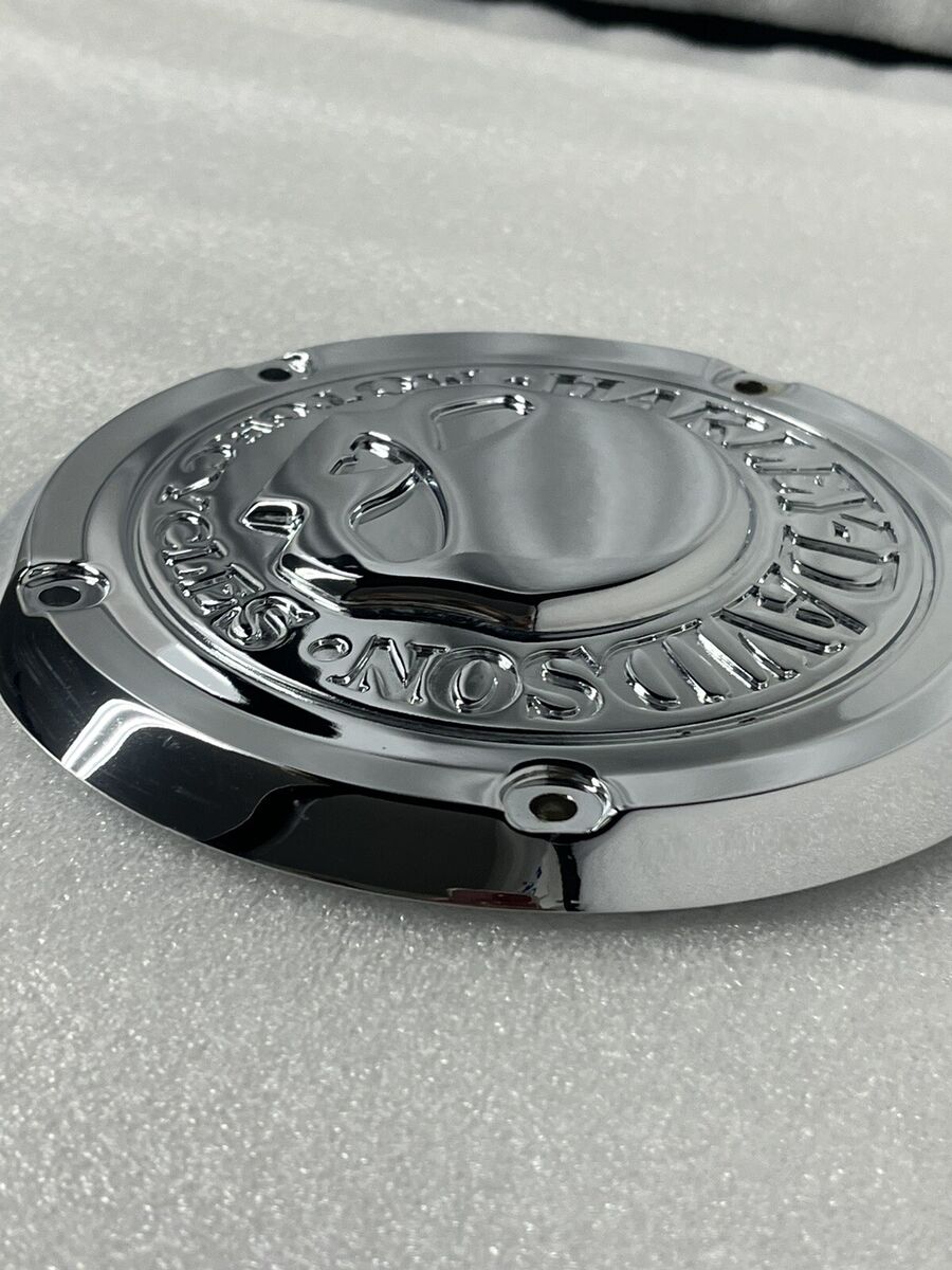 Harley 2018 -23 Skull Clutch Cover Custom CHROME FAT BOY Harley 2018 -23 Skull Clutch Cover Custom CHROME FAT BOY