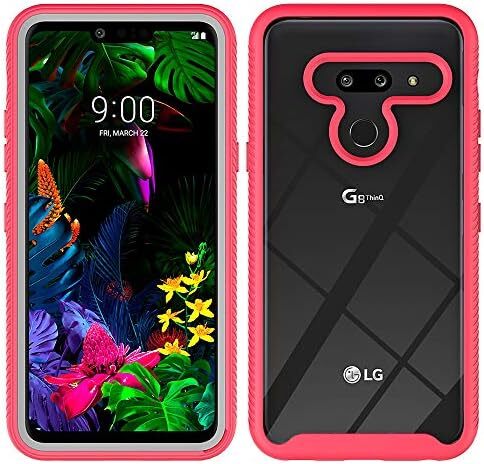 Phone Case for LG G8 ThinQ Slim Hard Clear Cover Shockproof Soft TPU Bumper Hybr