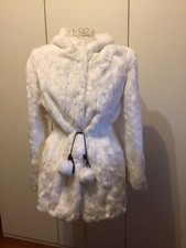 Caban in Ecopelliccia Bianca Trussardi Jeans by Trussardi - Taglia S