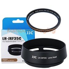 JJC LH  JXF35C Black Hood  43mm MRC Nano UV Filter 4 FUJINON LENS XF35mmF2 R WR