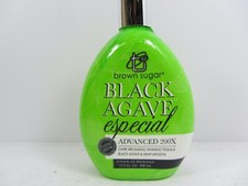 BLACK AGAVE ESPECIAL 200X BLACK BRONZER 13.5 OZ BY BROWN SUGAR TANNING LOTION