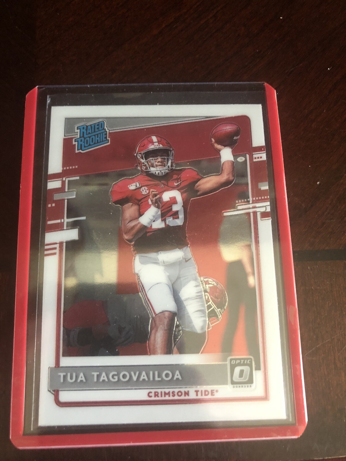 2020 Panini Chronicles Draft Picks Optic #3 Tua Tagovailoa RR Rookie Dolphins