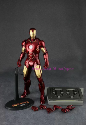 Perfect HT Mms123 1/6 Iron Man 2: Mark Iv Limited Edition Out Of
