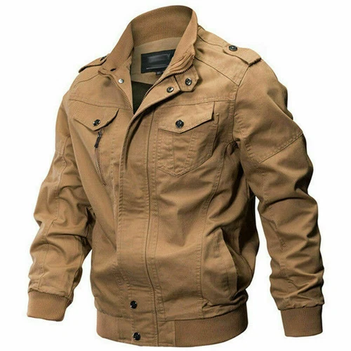 Herren MA-1 Bomber Jacke Militär Cargo Jacke Pilot Flug Mantel Jacken Für Man - Bild 31 von 43