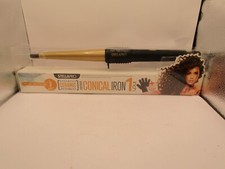 StellaPro Conical Curling Wand Iron 1 New In Box