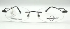 Naturally Rimless NR 368 52-17-135 Brown Men’s Eyeglass Frame Tag $102