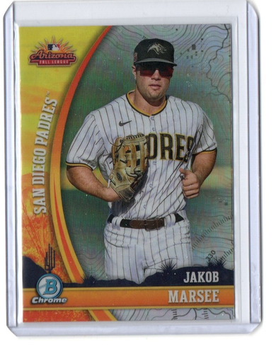 2024 Bowman Chrome Arizona Fall League Jakob Marsee