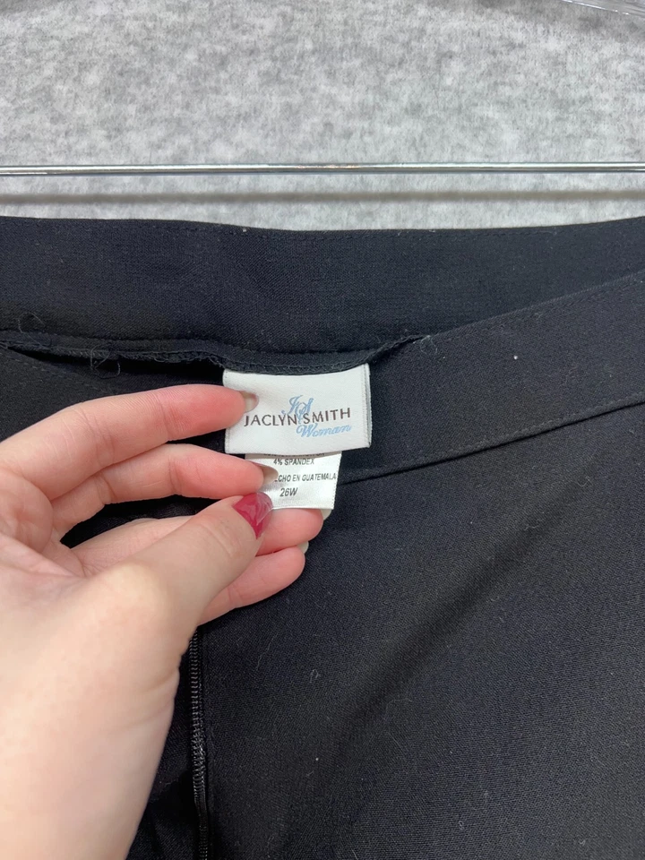 Jaclyn Smith Womens Dress Pants Size 28W Polyester Zipper Button — 第 3/4 张图片