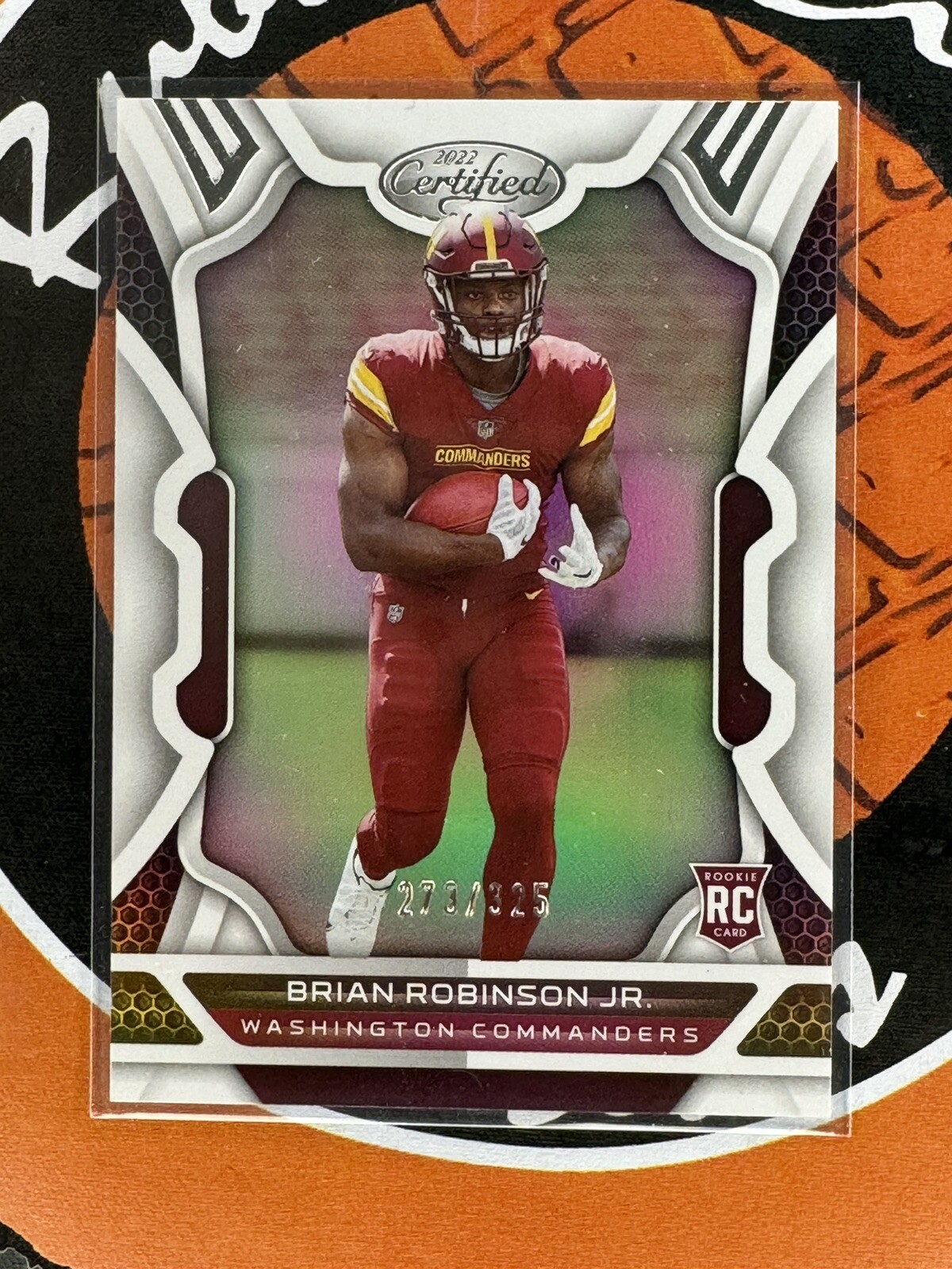 2022 Panini Certified - Rookies Mirror #123 Brian Robinson Jr. /325 Rookie