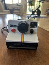 Polaroid One Step Land Camera Rainbow untested