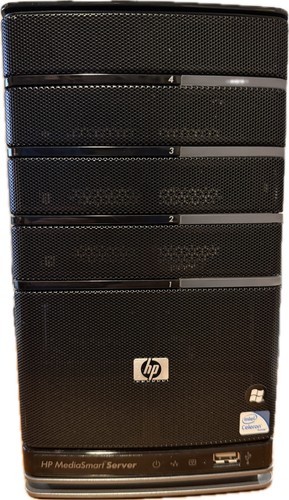 HP MediaSmart EX490 w/ 1Tb HDD, Original OS Disks and Upgraded Pentium ...