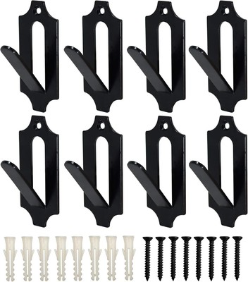 8 Pack European Skull Wall Mount Bracket Hangers for Deer Mule Antelope Coyote