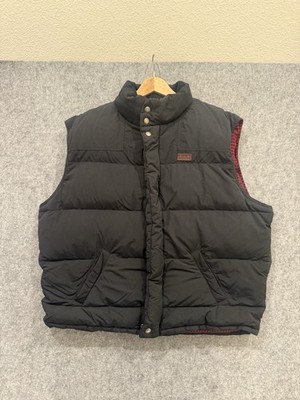 Vintage 90s Polo Ralph Lauren Outerwear Flannel Lined Down Puffer Best Size XL