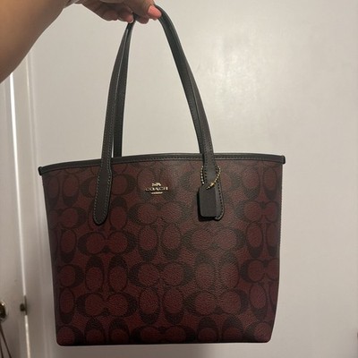 Купить coach signature tote bag 2way shoulder bag hand bag tote