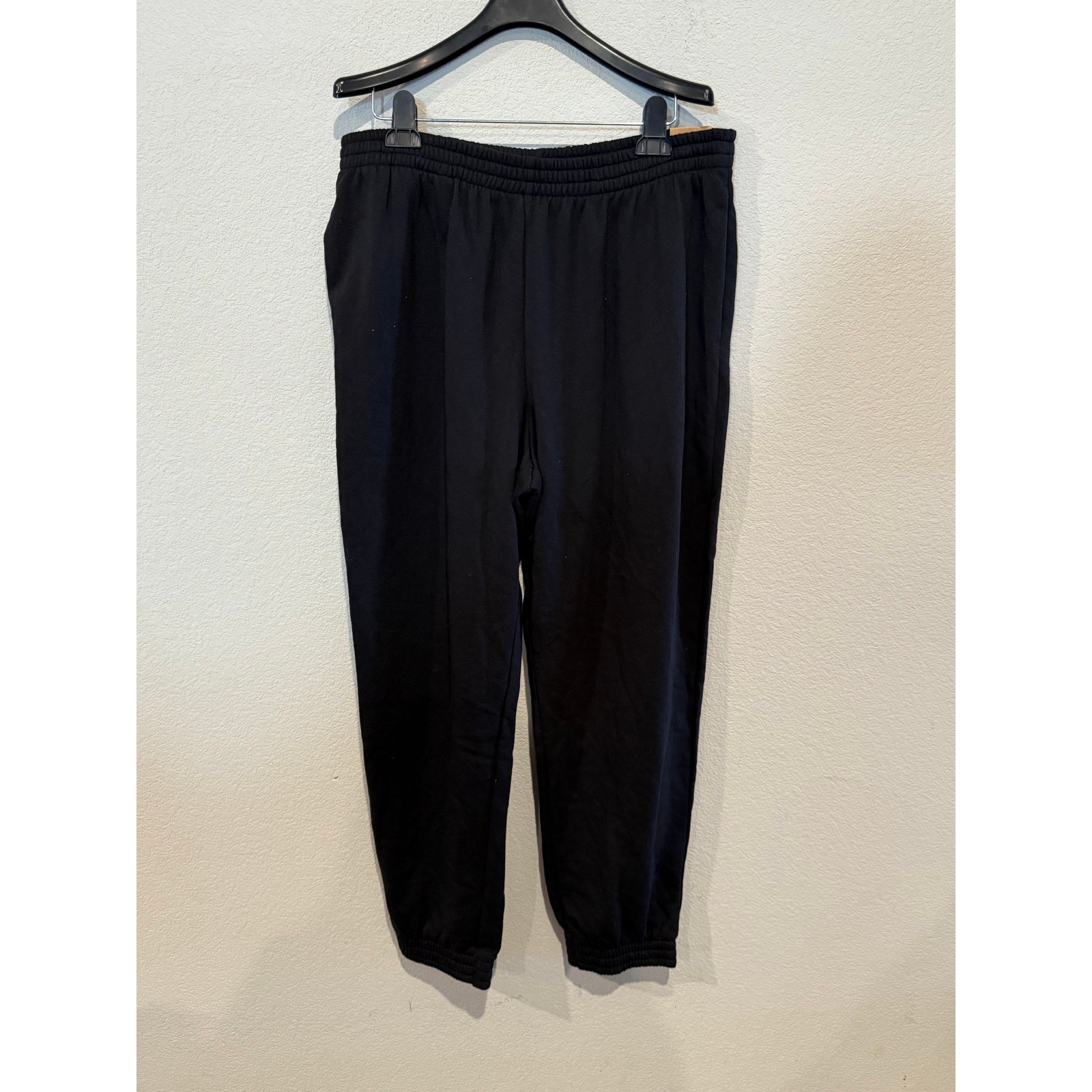 Victoria’s Secret PINK High-Waist Campus Joggers – Black, Size XL – NWT