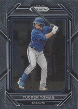 2023 Panini Prizm Prospect RC Rookie Tucker Toman Toronto Blue Jays Card #117