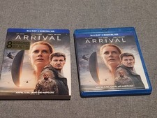 Arrival Blu-ray Amy Adams Renner Whitaker Blu-ray disc with Slipcover