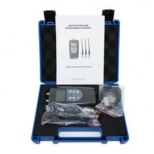 3 Channels Vibration Tester Meter with Frequency Range Displacement 10Hz~1kHz