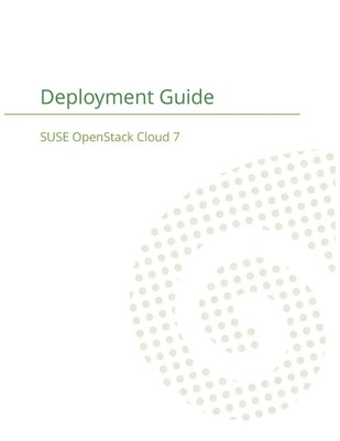 Suse Llc (u. a.) | SUSE OpenStack Cloud 7 | Taschenbuch | Englisch (2017)