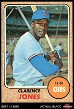 1968 Topps #506 Clarence Jones Cubs RC 8 - NM/MT