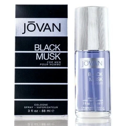 Jovan Black Musk por Jovan 3.0 OZ Colonia Spray Hombres Nuevo en Caja... Foto 2 de 2