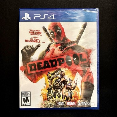 Deadpool PS4 PlayStation 4 Brand New Sealed Marvel Activision Rare OOP