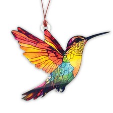 Hummingbird Gifts for Women, Colorful Hummingbird Ornament, Bird Ornaments fo...