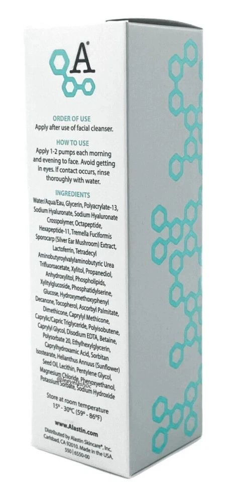 Suero inmersivo Alastin Skincare HA (1,0 fl. oz / 29,6 ml) *Nuevo en caja* Foto 3 de 4