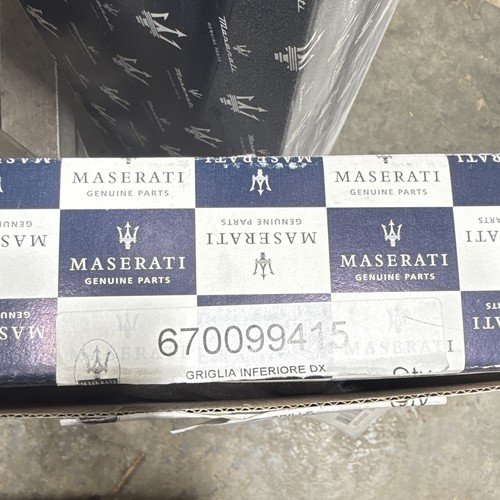 Maserati Ghibli 2018-2023 Front Right Lower Bumper grille Photo - $90