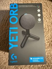 New Logitech Yeti Condenser Orb Microphone Gaming Live Streaming 988000549