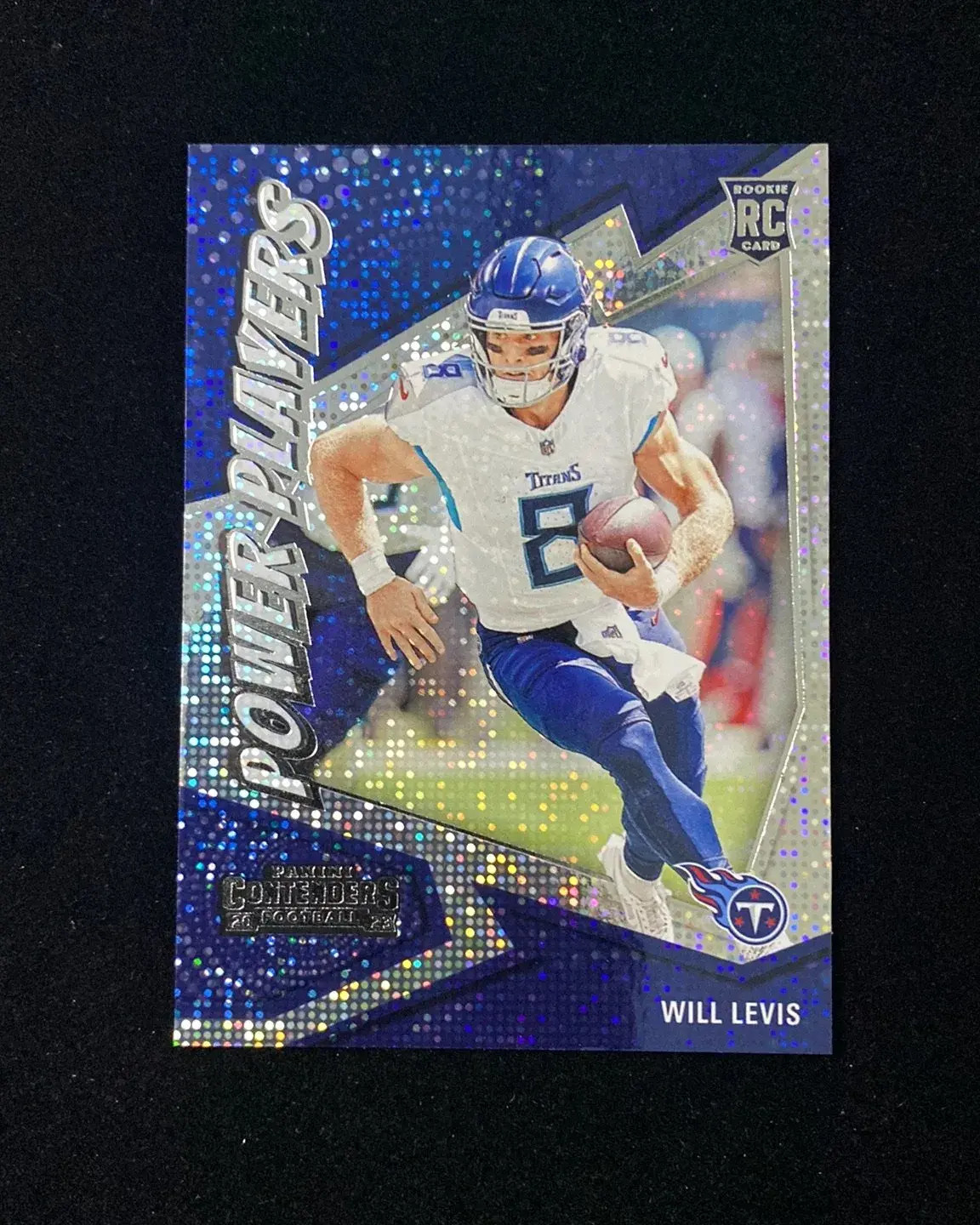2023 Panini Contenders Power Players Sparkle Will Levis RC Rookie Titans GL12