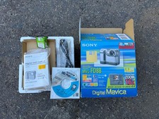 Sony MVC-FD88 Box, Cable, Manuals ONLY, NO Camera