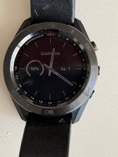 Garmin Approach S60 GPS Golfuhr, Schwarz, Entfernungsmesser (mit Ladekabel)