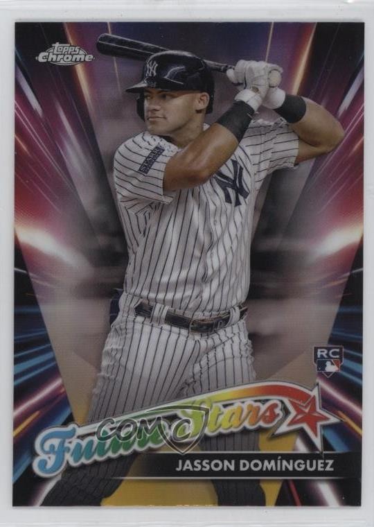 2024 Topps Chrome Update Future Stars Jasson Dominguez Domínguez Rookie RC 00jz
